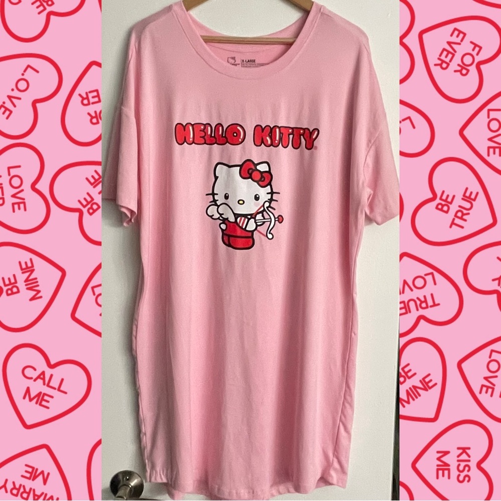 💘💋 HELLO KITTY CUPID NIGHTGOWN 💋💘